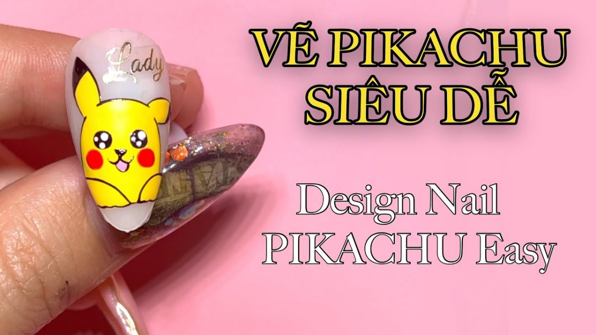 Học vẽ mẫu Pikachu